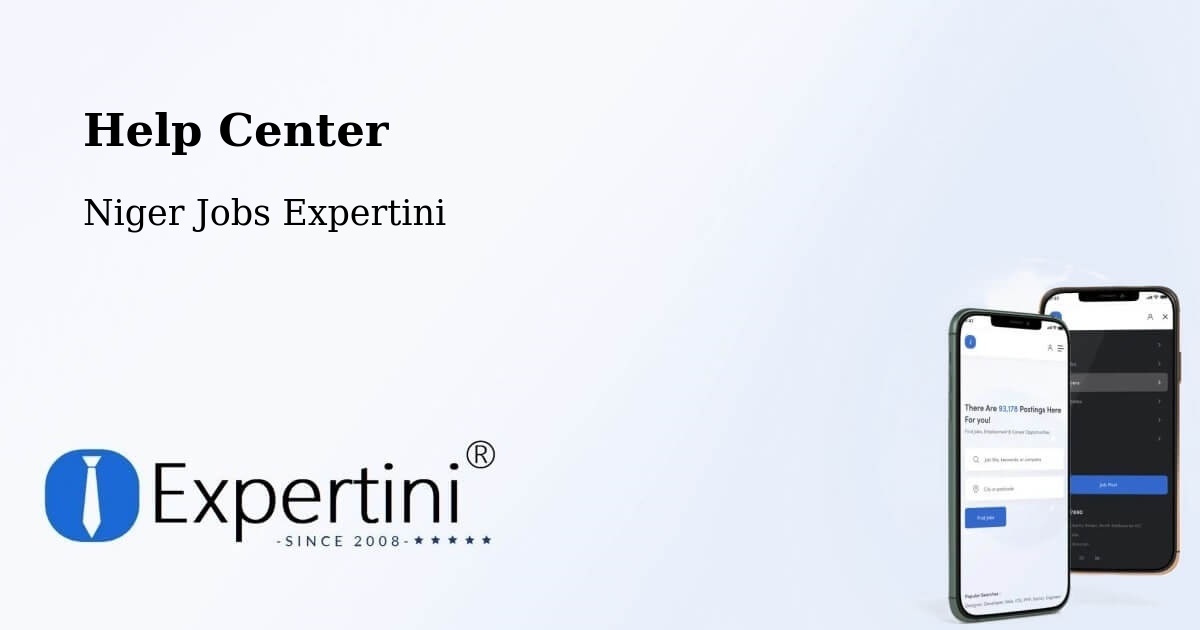 Help Center – Zinder - Niger Jobs Expertini